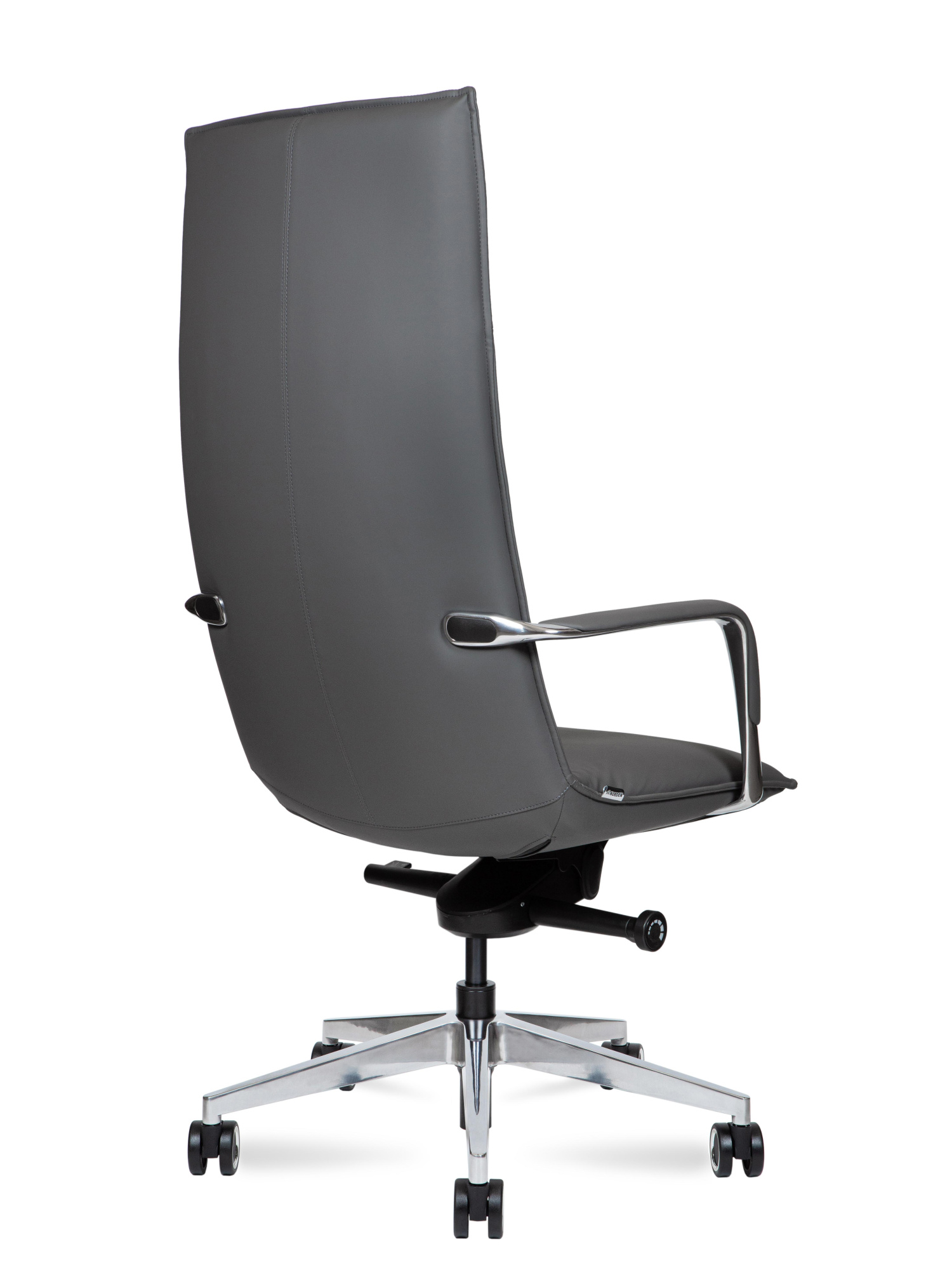 Изображение кресло norden parker серая экокожа